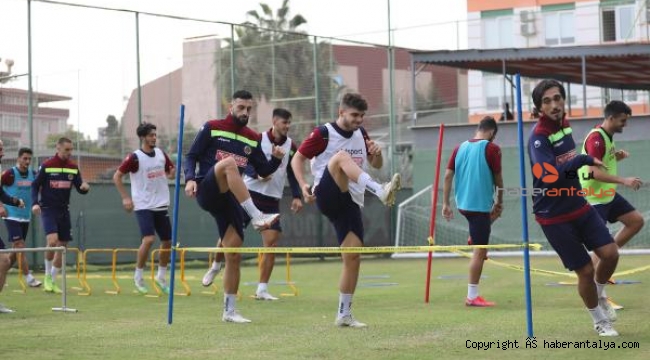 Aytemiz Alanyaspor'da Trabzonspor hazırlıkları sürdü