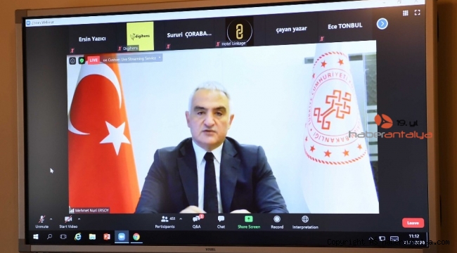 Bakan Ersoy: "Aşılama programını aralık itibarıyla devreye alıyoruz"