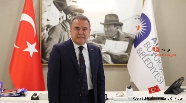 Başkan Böcek'ten Öğretmenler Günü mesajı