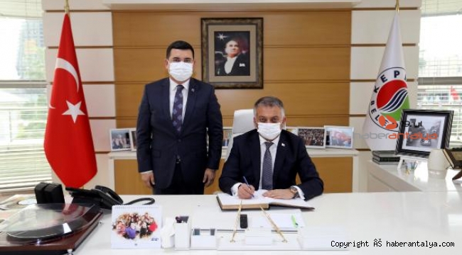 Başkan Tütüncü, Vali Yazıcı'yı ağırladı
