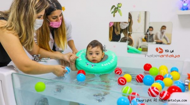 Bebeklerin SPA keyfi