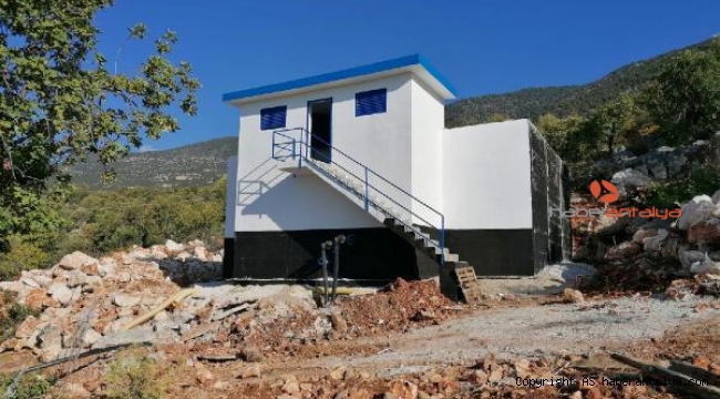 Büyükşehir'den Demre'ye iki yeni su deposu