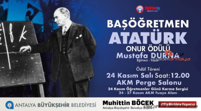 Büyükşehir'den Öğretmenler Günü kutlaması