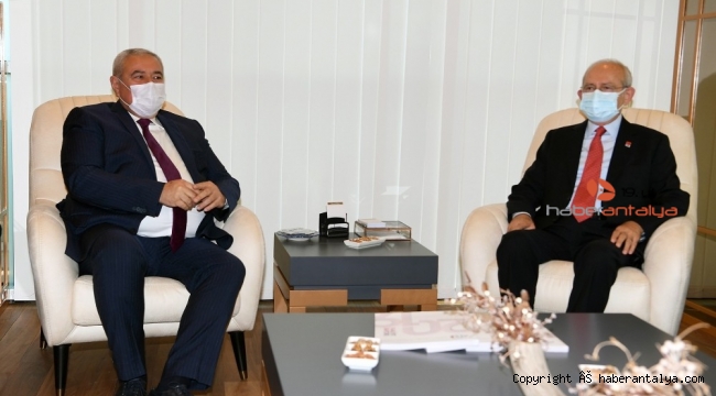 CHP Genel Başkanı Kılıçdaroğlu ATSO'yu ziyaret etti
