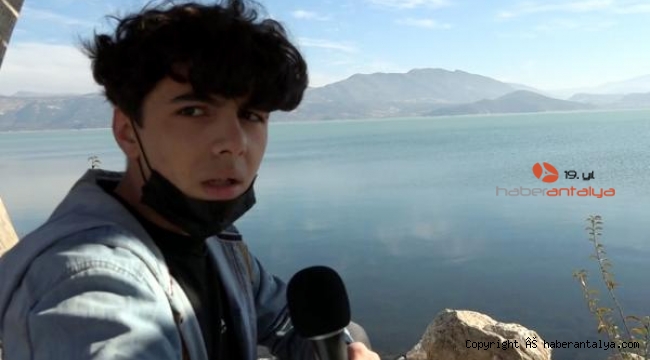 Eğirdir, kimyasal kirlilik nedeniyle köpürüyor !