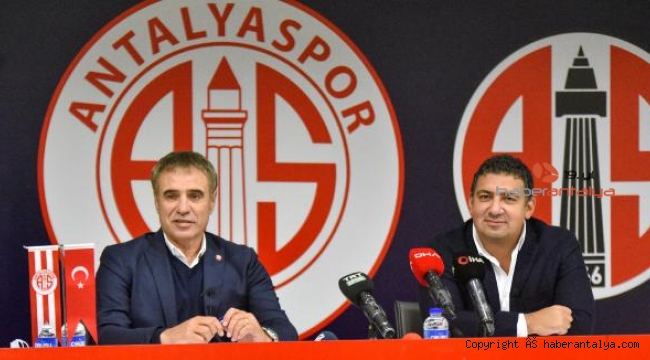 Ersun Yanal: Güçlü bir Antalyaspor yaratmak hedefimiz