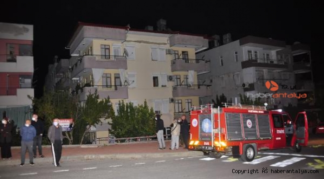 Antalya Manavgat'ta deprem paniği !