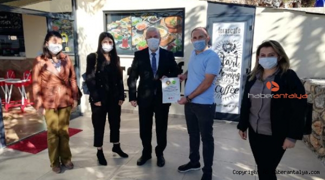 Gülüklü çorbada tescillenen restoranlara belge