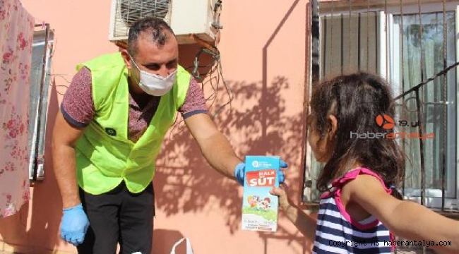 Halk Süt'ü çocuklar çok sevdi