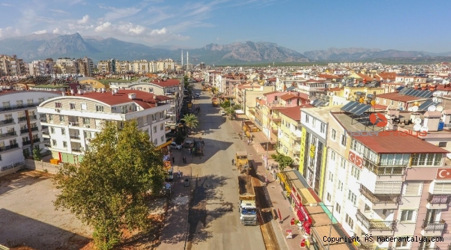 Kafeler Caddesi güzeleşiyor