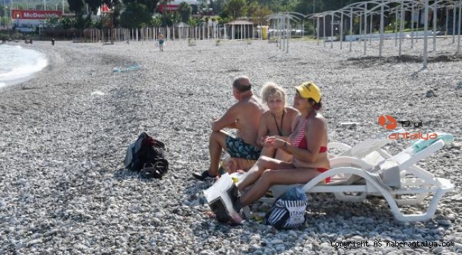 Kemer'de yaz bitmiyor