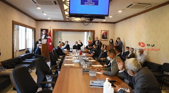 Kemer'in Kasım ayı meclisi toplandı