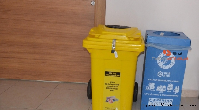 Kepez'de atık ilaçlar toplanıp bertaraf edilecek