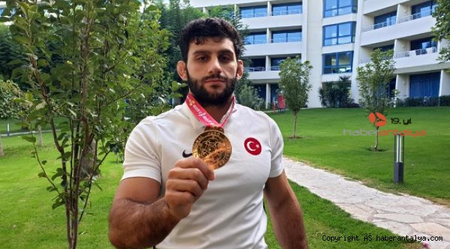 Milli judocu Vedat: Avrupa Şampiyonası ve olimpiyatlarda da altın madalyalar alacağız