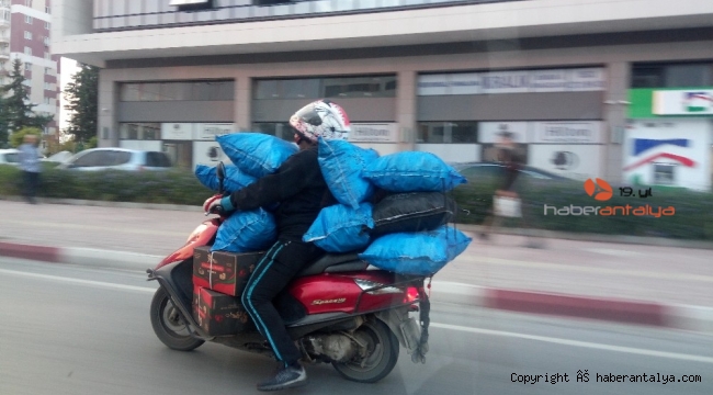 Motosikletlinin ölüm yolculuğu