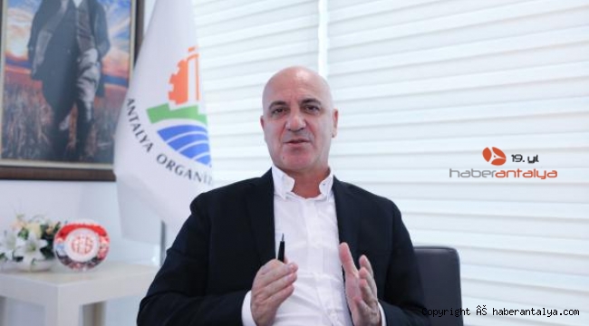 OSB Başkanı Bahar: Pandemi biterse, 2021 Antalya için harika bir yıl olabilir