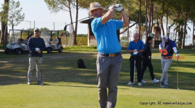 Serik'te Golf Şampiyonası sona erdi