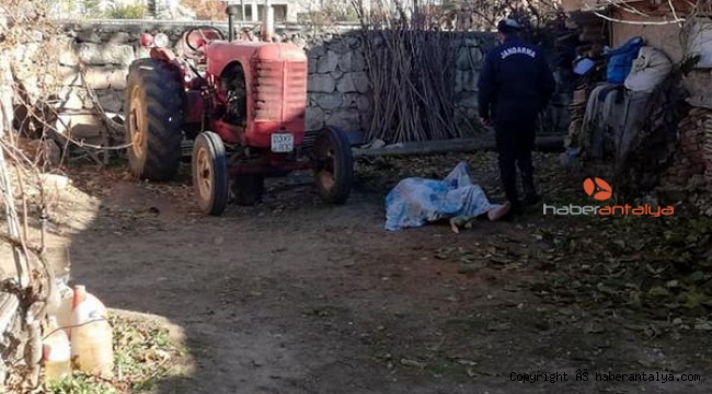 Üzerine kıvılcım sıçrayan kişi yanarak öldü