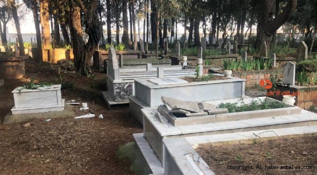 35 mezarı tahrip edince tutuklandı, savunması şaşırttı !