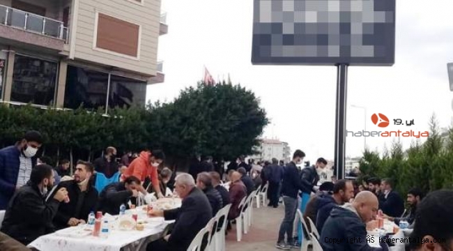 Alanyalılardan onlarca kişinin katıldığı mevlide tepki
