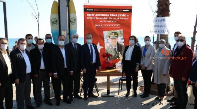 Antalya'da 'çocuk parkına isim' tartışması
