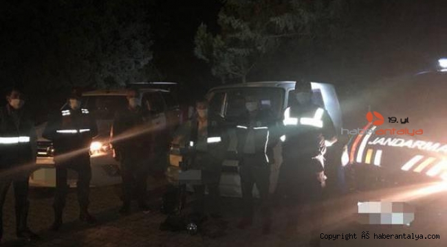 Antalya'da kaçak avlanan 6 kişiye 21 bin lira ceza