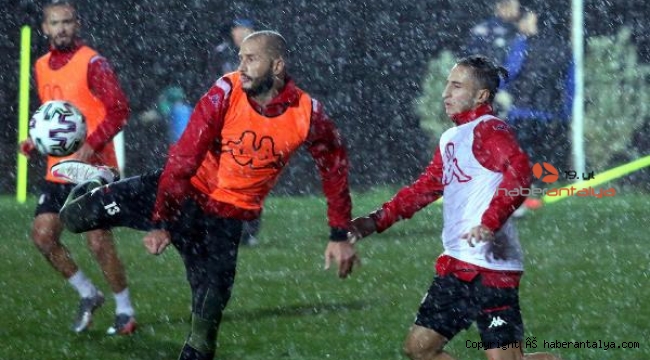 Antalyaspor taktik çalıştı