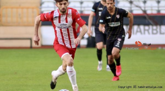 Antalyaspor'da 60 gün sonra bir ilk