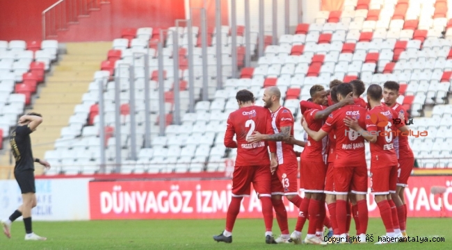Antalyaspor'da 7 hafta sonra 3 puan sevinci