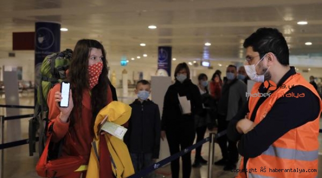 Antalya'ya gelen turistlere mutasyon testi !
