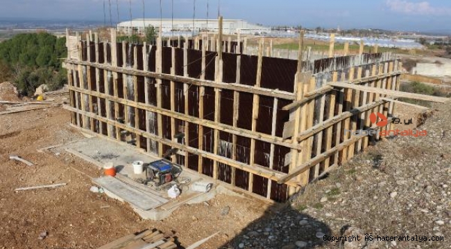 ASAT'tan Serik'e yeni içme suyu deposu