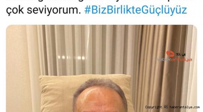 Başkan Böcek 108 gün sonra evinde