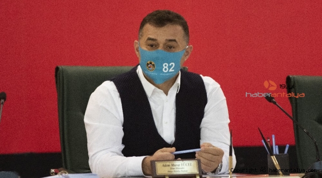 Başkandan 82 rakamlı maskeyle il olma masajı