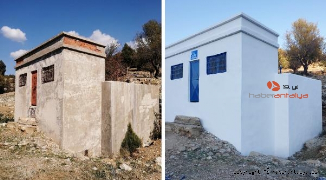 Büyükşehir su depolarını yeniliyor