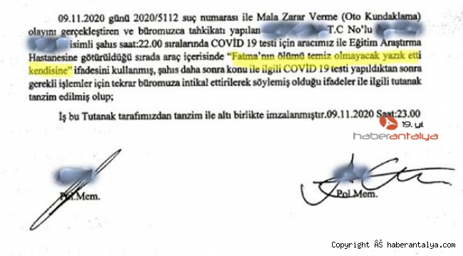 Eski sevgili; 'Fatma'nın ölümü temiz olmayacak' !