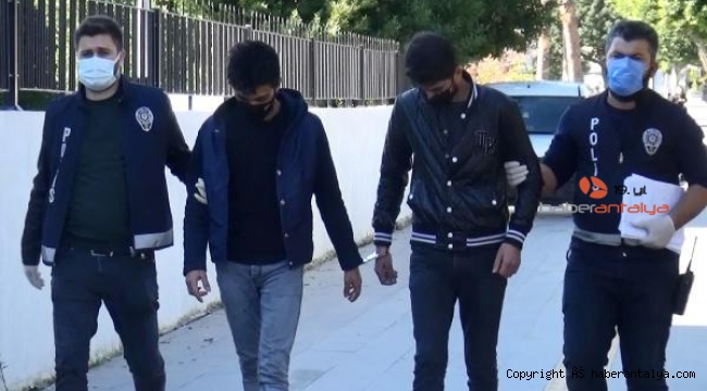 İade etmedikleri anahtarla girdikleri eski iş yerini soydular, tutuklandılar