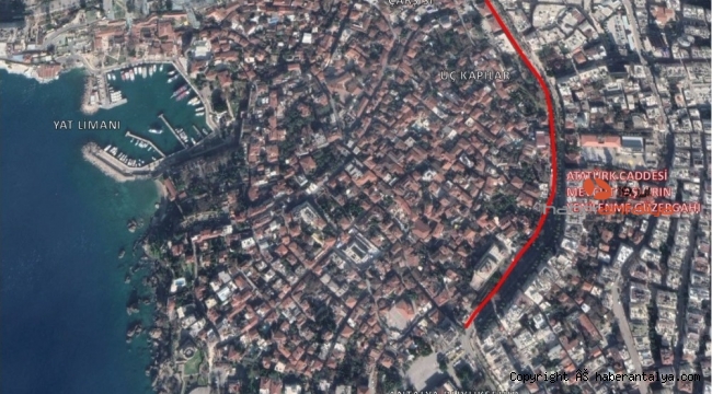Kaleiçi Çevre Düzenlemesi Projesi'nin ihalesi yapıldı