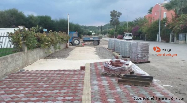 Kemer Belediyesi çalışmalarına devam ediyor