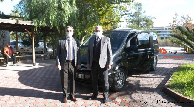 Kemer Belediyesi'nden devlet hastanesine araç desteği