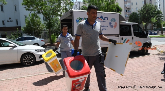 Konyaaltı Belediyesi'nden 'atık' seferberliği