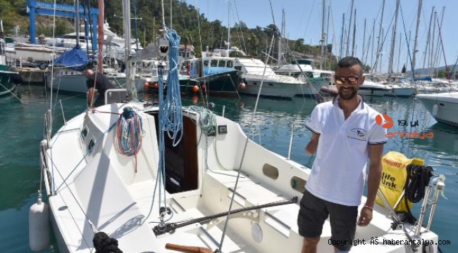 Milli yelkenci Hüseyin Akbulut: Engellerinizi  aştıktan sonra başaramayacağız hiçbir şey yoktur
