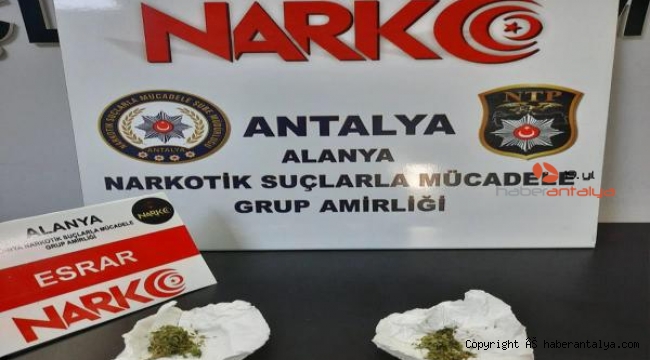 Polisten uyuşturucu operasyonuna 3 gözaltı