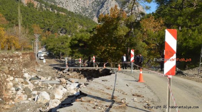Selden zarar gören Çitdibi ve Yarbaşçandır yolu onarıldı