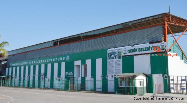 Serik Stadı'na yeni tribün