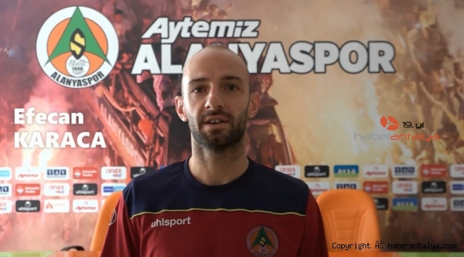 Alanyaspor'da Efecan ve Ufuk şoku