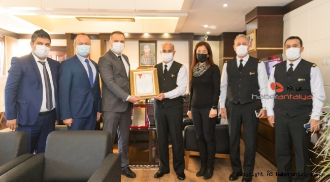 Antalya İl Jandarma Komutanlığı'na anlamlı ödül