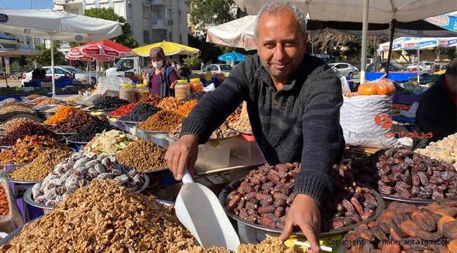  Antalya’yı kuruyemişe doyuruyor