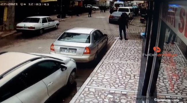 ATM'den para çektikten sonra bir anda yere yığıldı