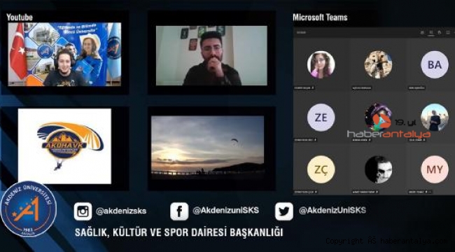 AÜ Topluluk Tanıtım Günleri çevrimiçi düzenlendi