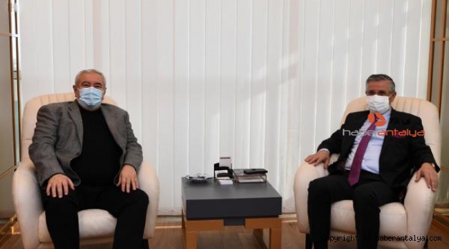 Başkan Topaloğlu'dan, ATSO Başkanı Çetin'e ziyaret